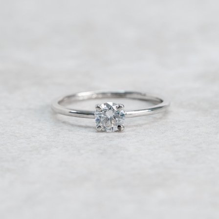 Förlovningsring Dunört, 18K vitguld - Förlovning- och vigselringar