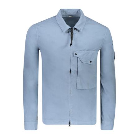 C.p. Company, Overhemd Blauw, Heren, Maat:L,Katoen