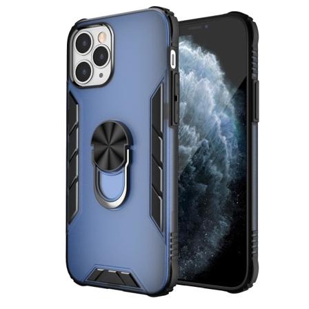 iPhone 12/12 PRO Skal Blå med hållare. Mörkblå