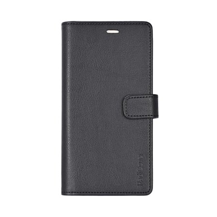 PUhelinkotelo Samsung S25 5G Flipcover Anti Radi RFID 3 Korttia Musta PU