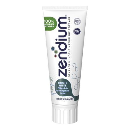 Zendium Fresh+White tannkrem 75 ml