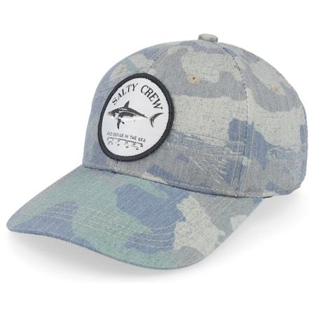 Salty Crew - Camo adjustable Cappellino - Kids Bruce Boys 6 Panel Camo Adjustable @ Hatstore