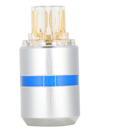 Monosaudio Audio Power Connector Ren Kobber 24K Guldbelagt Strømstik AC Strøm og HiFi Audio Connector (F107G Hun )