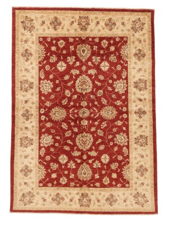 Ziegler Fine Vloerkleed 169X240 Donkerrood/Oranje Wol, Pakistan