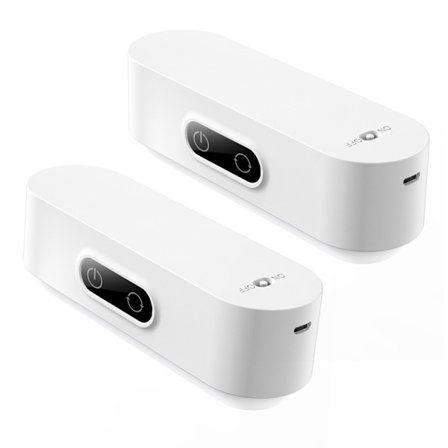 Touch Lights Stick on, Light med 2000mAh batteri, Under Cabinet Lights Trådlös, Dimbar, 5 Färgtemperaturer, USB Uppladdningsbar Under Counter