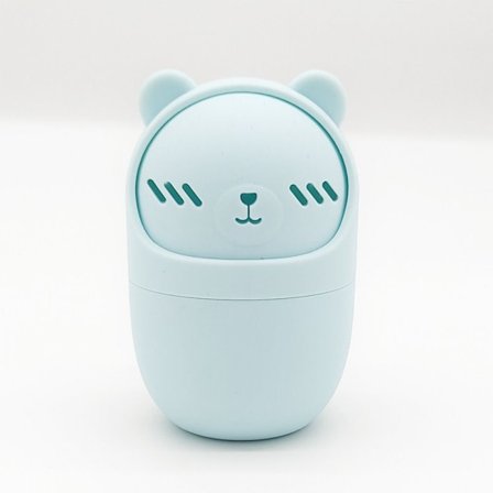 Makeup Skönhet Sponge Case Makeup Box BLÅ