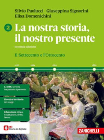 La nostra storia, il nostro presente. Per le Scuole superiori. Vol. 2: Il Settecento e l'Ottocento Silvio Paolucci