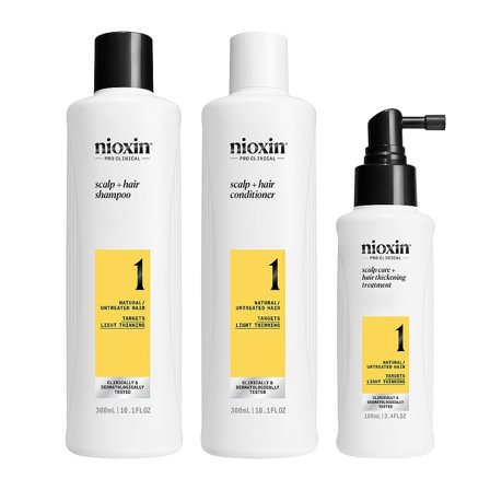 Nioxin System 1 Loyalty Kit for Thinning Hair 700 ml, Hår, Shampoo & Hårpleje, Hårkur