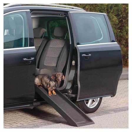 Lemmikkiramppi Petwalk, 38 × 100 cm, musta