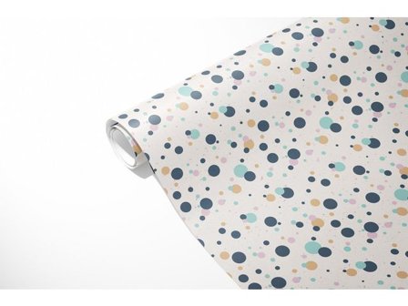 HEDLUNDS OF SWEDEN Presentpapper 70cmx10m Konfetti - Lyreco - Emballage och lagerutrustning - Presentinslagning - Presentpapper och Julpapper