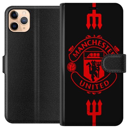 Kompatibelt Plånboksfodral till Apple Apple iPhone 11 Pro Max ManchesterUnited