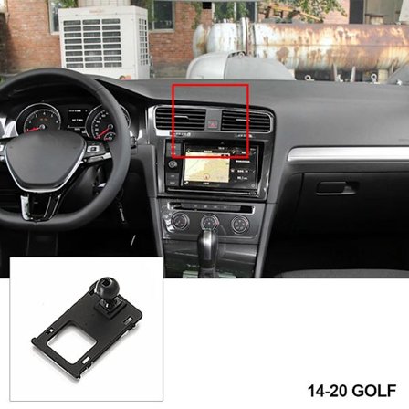 Biltelefonholder clip stand speciel base til VolksWagen VW Golf 6 7 8 POLO PLUS TCROSS Tiguan LX Passat Touran L~05693