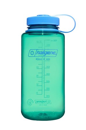 Nalgene Wide Mouth Drikkedunk Pastel Green 1000 ml, Sport & Velvære, Drikkedunke & Shakers, Drikkedunke