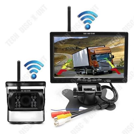 TD Trådløs bagkamera RWEC100X-RF Kamera og monitor system til køretøj husovervågning udendørs overvågning