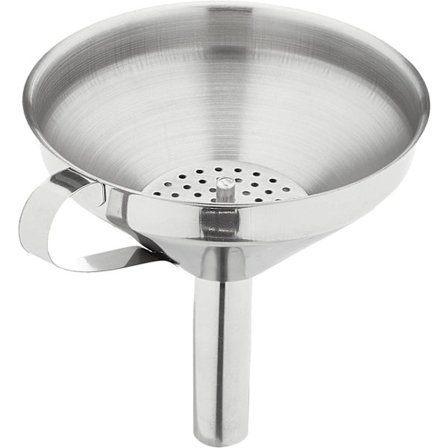 Tratt med åsna INOX Diameter 10 cm
