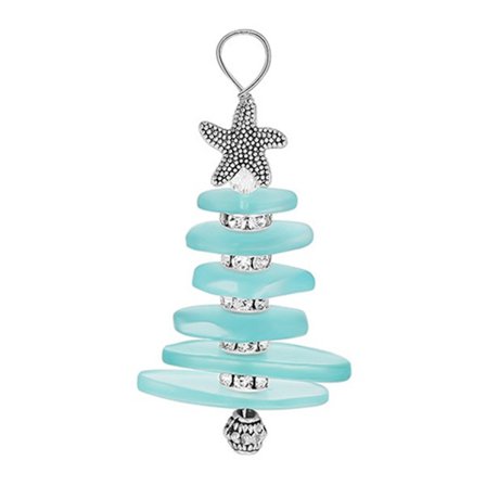 Fashion Oceans julgransdekoration Charmig festival dekorativ rekvisita present till födelsedag jul