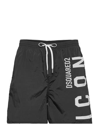 Swimwear In Boxer Model Badeshorts Svart DSquared2