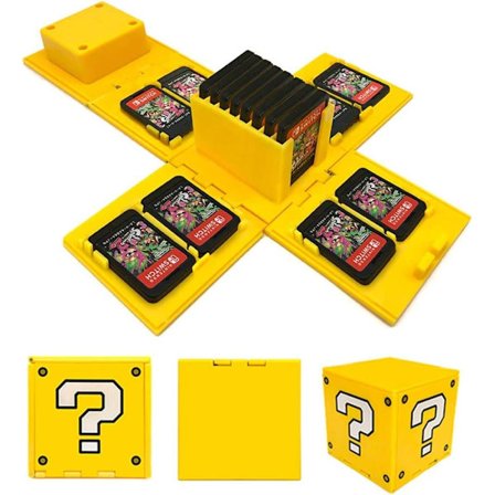 Minneskortskyddande låda för Nintendo Switch-spel