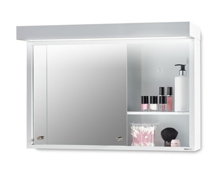 Gårö Plåtprodukter Fokus Spegel 310 x 387 x 3 mm, F10 Uttag vänster, Badrum