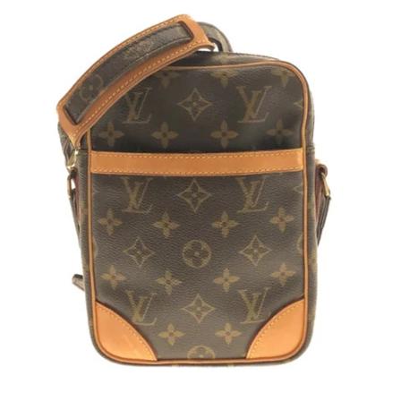 Louis Vuitton Vintage, Pre-owned Shoulder Bags Bruin, Dames, Maat:ONE Size,Canvas