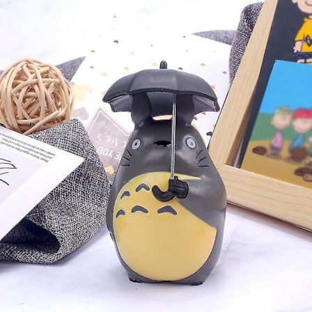 Søt Tegneserie Totoro Dukke Kake Topper Barn Bursdagsfest Kake Dekorasjon Barn Gave Leke Forbruksvarer @bugu