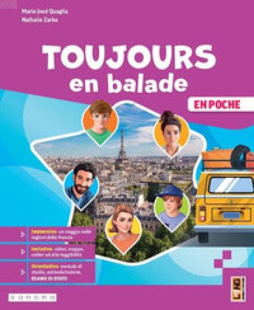 Toujours en balade en poche. Avec Apprendre pour tous + Grammavacances 1 et 2. Per la Scuola media. Con e-book. Con espansione online Marie-José 