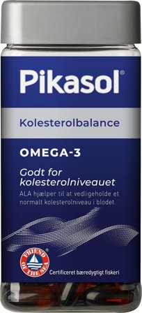 Pikasol Kolesterolbalance Omega-3 130 stk, Helse & Madvarer, Vægt & Kolesterol, Kolesterol