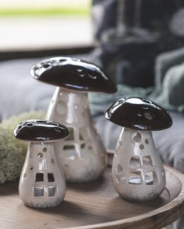 Ljuslykta Carl Johan Brun - 21 cm - Nääsgränsgården