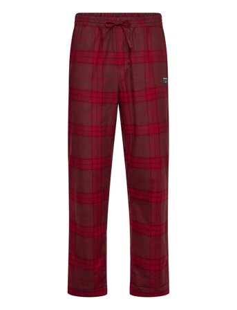 Core Flannel Pyjama Pants Red Björn Borg