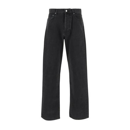 Kenzo, Straight Fit Jeans Zwart, Heren, Maat:W32
