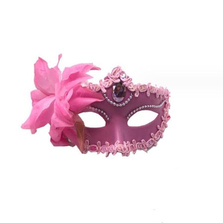 Maskerade Kostymer Halloween Party Masker Rosa