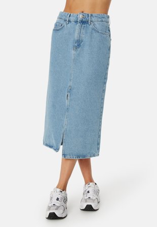 ONLY Onlbianca Midi Skirt Denim Tøj