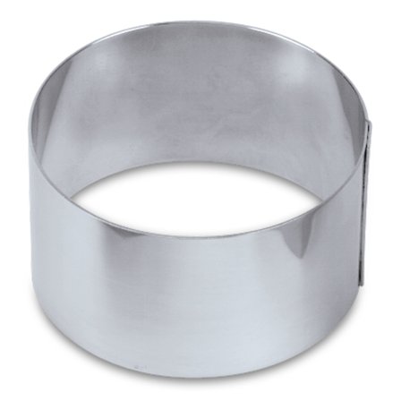 Städter Rund dessertform Ø7,5 cm - Sølv | KitchenOne