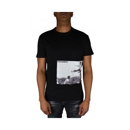 Dsquared2 T-Shirts Sort, Herre