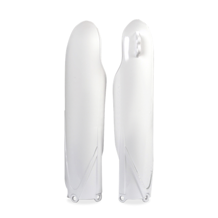 Polisport Fork Guards White - Yamaha YZ 450FX 2016-2023