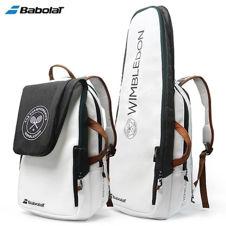 Babolat Tennis Ryggsekk Pure Wimbledon Felles Tennis Racket Squash Badminton Racket Bag Stor Kapasitet Paint Bag