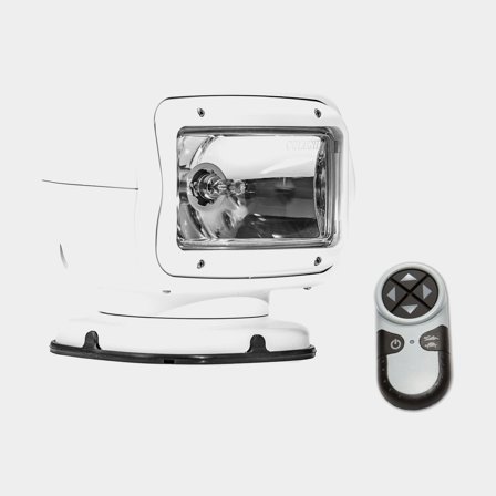 Searchlight / headlight Golight GT 2000 RadioRay, halogen, 12V, white, tilt & rotatable, with wireless control