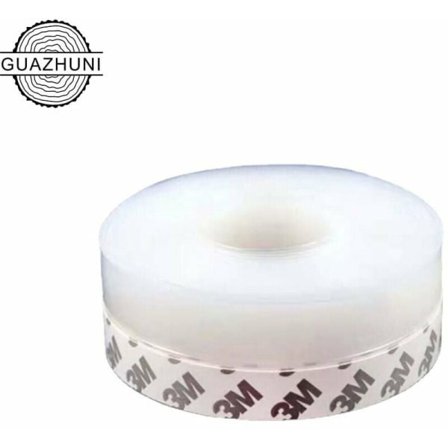 Silikoninen säänkestävä tiivistenauha 10M Läpinäkyvä itseliimautuva oven tiivistenauha Oven säänkestävä tiiviste Oven tiiviste Vedenpitävä 