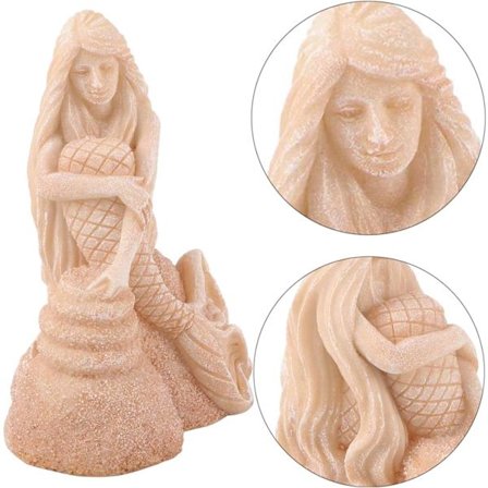 Akvariedekoration Växter Ensam Sjöjungfru Akvarieväxter Plast