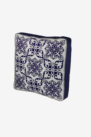 Wallity - Istuintyyny 42 x 42 cm - Sininen - Istuintyynyt - - Homeroom