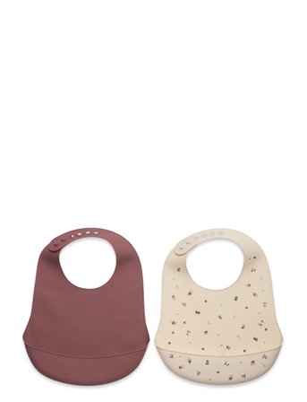 CeLaVi Silicon Bib (2-Pack) - Multi/patterned - ONE SIZE