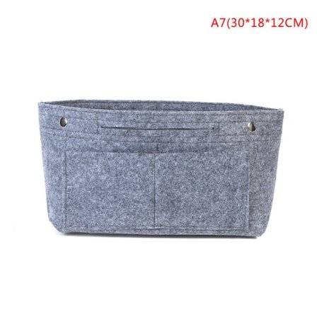 IC Käsilaukun Järjestäjälaukku Käsilaukun Sisälaukku Naisille A7(30*18*12CM)