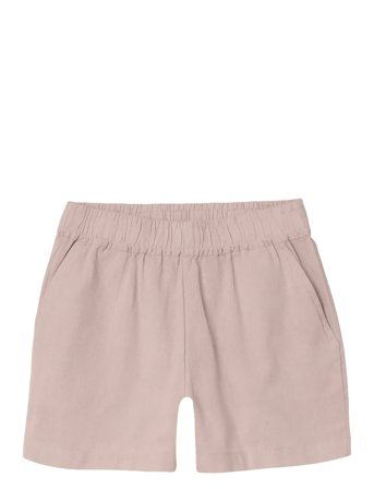 name it Nkffalinnen Pull Up Shorts Noos - Pink - 164