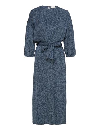 Recycled Polyester Dress Dresses Cocktail Dresses Navy Rosemunde