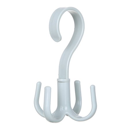 Käsilaukku ripustin tilansäästö henkari kaapit vaatetanko 360 asteen pyörivä kengät vyö huivi ripustin