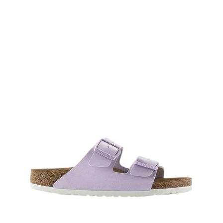 Birkenstock Arizona Slides Lilla, Dame Sandaler, Størrelse: 40 EU
