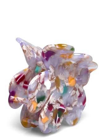 Unikko Hair Clip Small Multi Purple Marimekko