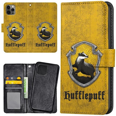 iPhone 11 Pro - Plånboksfodral/Skal Harry Potter Hufflepuff