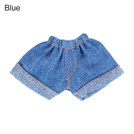 Jeans Shorts Läderbyxor Shorts BLÅ