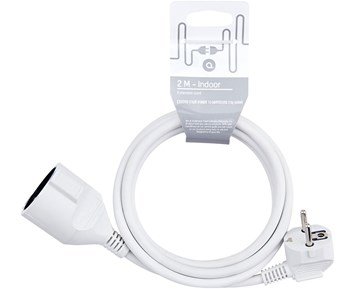 Andersson-ECI 1.2 - Extension cord indoor 2m-2 meter jordet skjøteledning-Power-Skjøteledninger